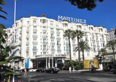 Diagnostic structurel à l’hotel MARTINEZ à Cannes dans le cadre d’un projet de rénovation