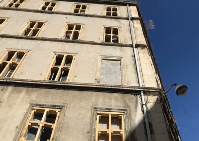 suivi de limpact de travaux de toiture sur immeuble fragile maîtrise des risques