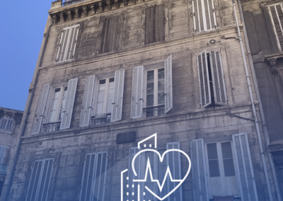 Suivi de l’évolution des fissures en façade aux réformés à Marseille